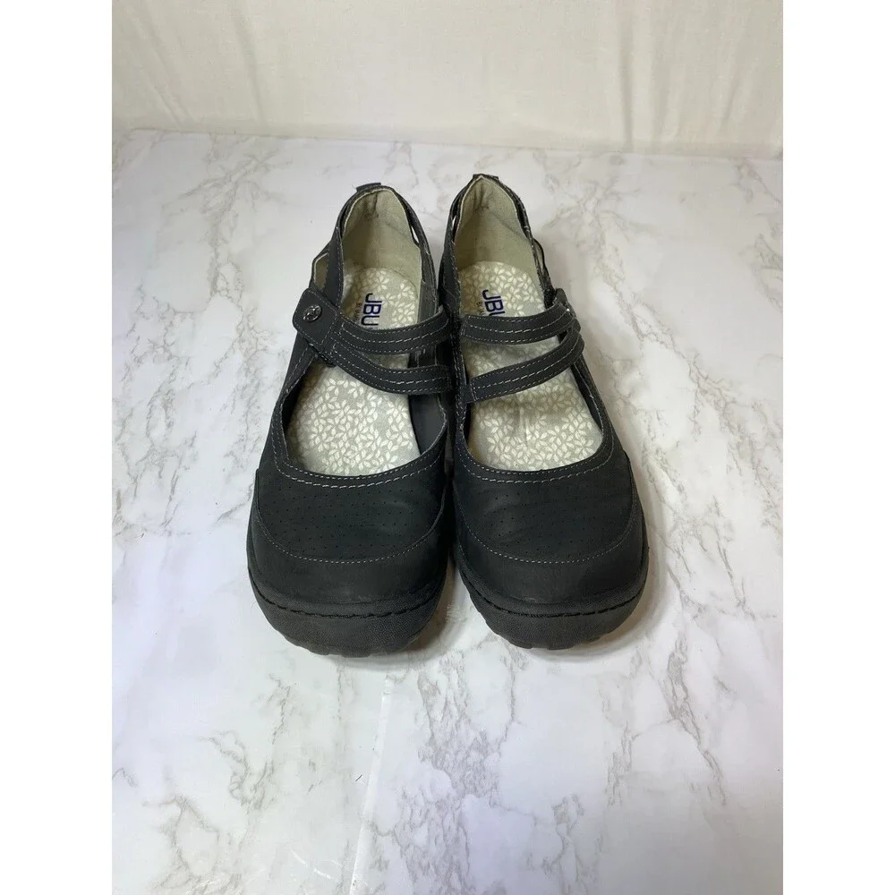 JBU Fawn Fawn Sz 9M Womens Classic Mary Jane Comfort Casual Flats Shoes